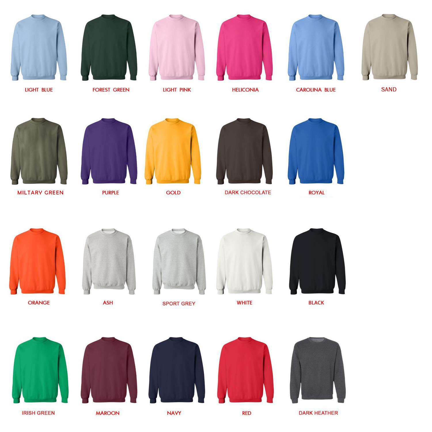 sweatshirt color chart - Overwatch UK Store